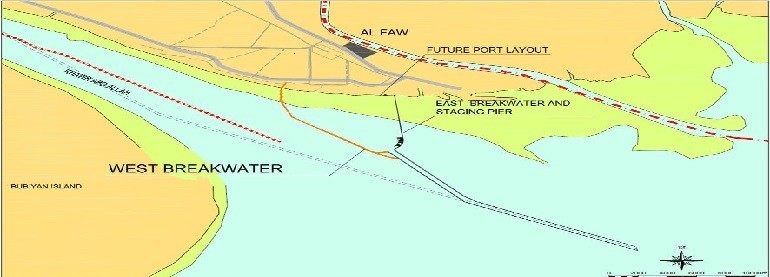 Western Breakwater for Al Faw Grand Port in Iraq
